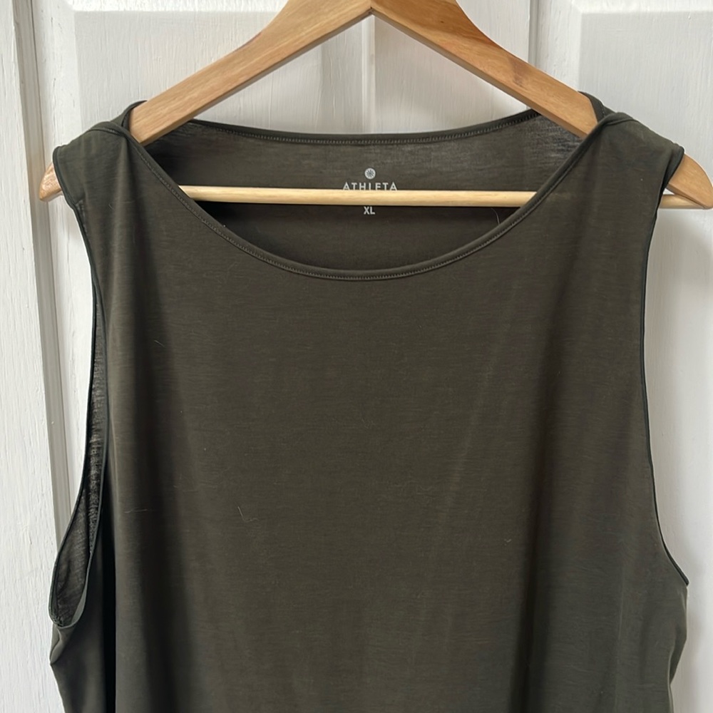 Athleta Olive Green Tank Top
